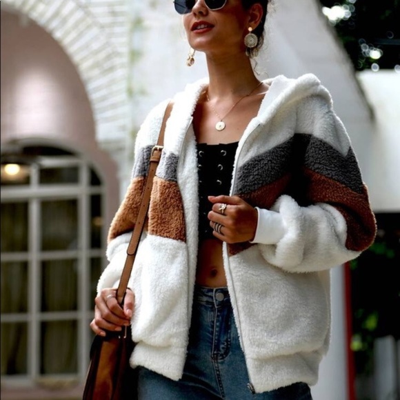 October Love Jackets & Blazers - LAST ONE! 🛍 Teddy Cozy Jacket - Size M